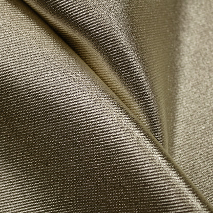 Coated Cady Fabric with Denim Effect