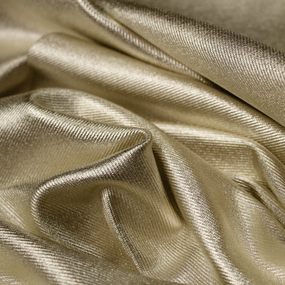 Coated Cady Fabric with Denim Effect