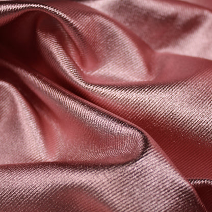 Coated Cady Fabric with Denim Effect