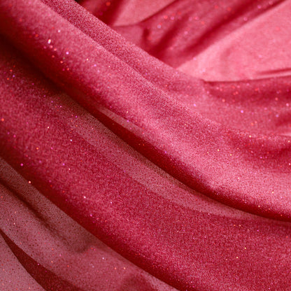 Glitter Georgette Fabric