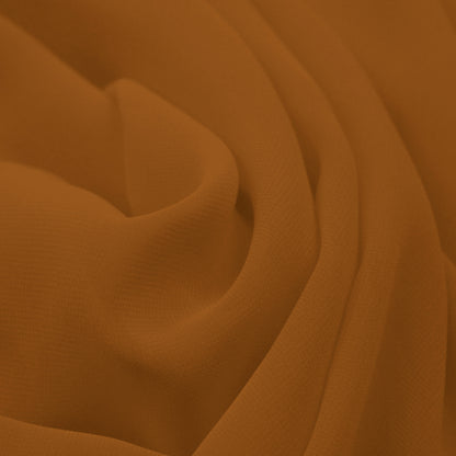 Lightweight Georgette Fabric | Dark & Earthy Tones