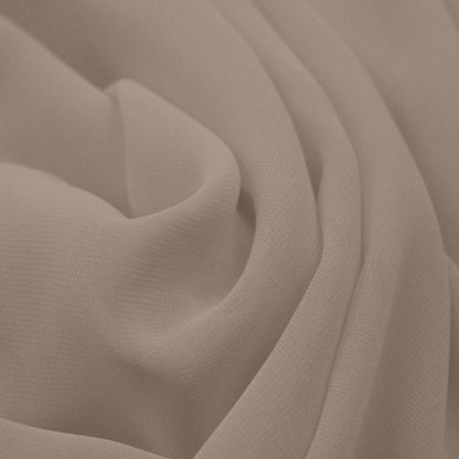Lightweight Georgette Fabric | Dark & Earthy Tones