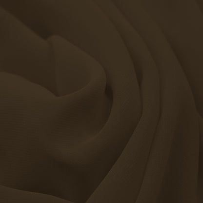 Lightweight Georgette Fabric | Dark & Earthy Tones