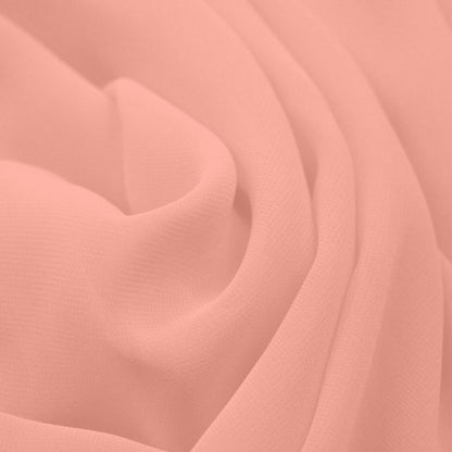 Lightweight Georgette Fabric | Soft & Warm Tones