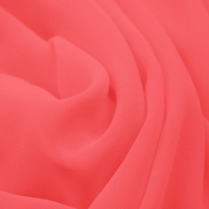 Lightweight Georgette Fabric | Soft & Warm Tones