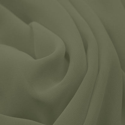 Lightweight Georgette Fabric | Dark & Earthy Tones