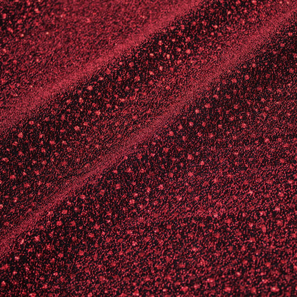 Stretch Jersey Fabric with Tonal Glitter Polka Dots