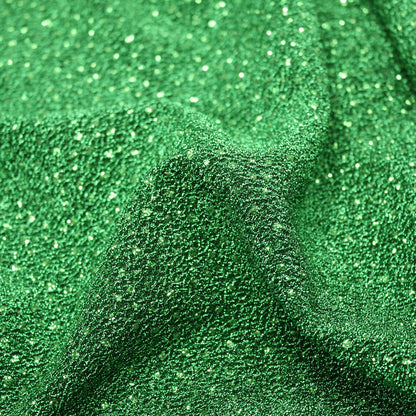 Stretch Jersey Fabric with Tonal Glitter Polka Dots