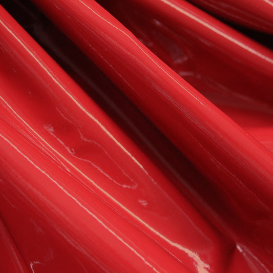 Heavyweight Vinyl-Effect Stretch Jersey Fabric