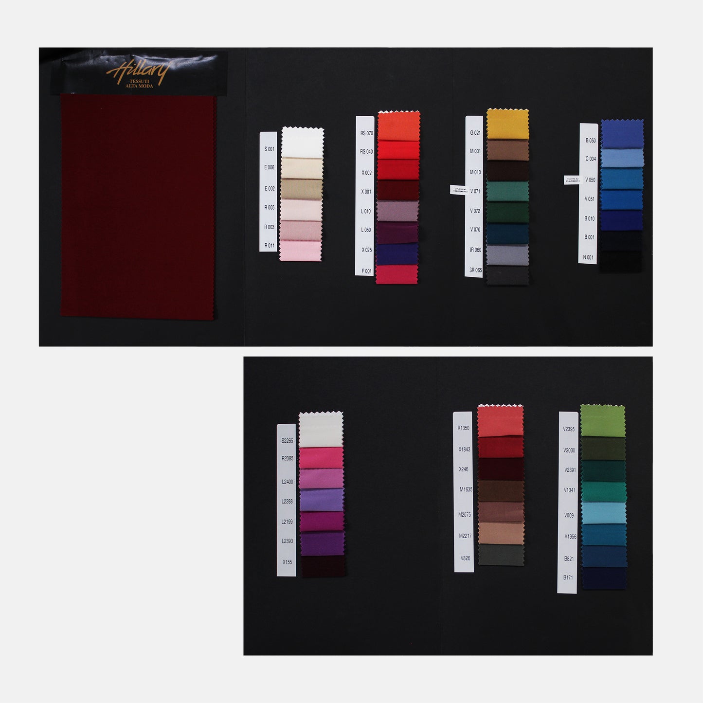 Heavyweight Stretch Jersey Fabric Color Card