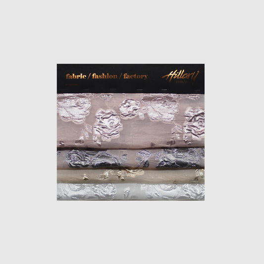 Brocade Organza Fabric Sample