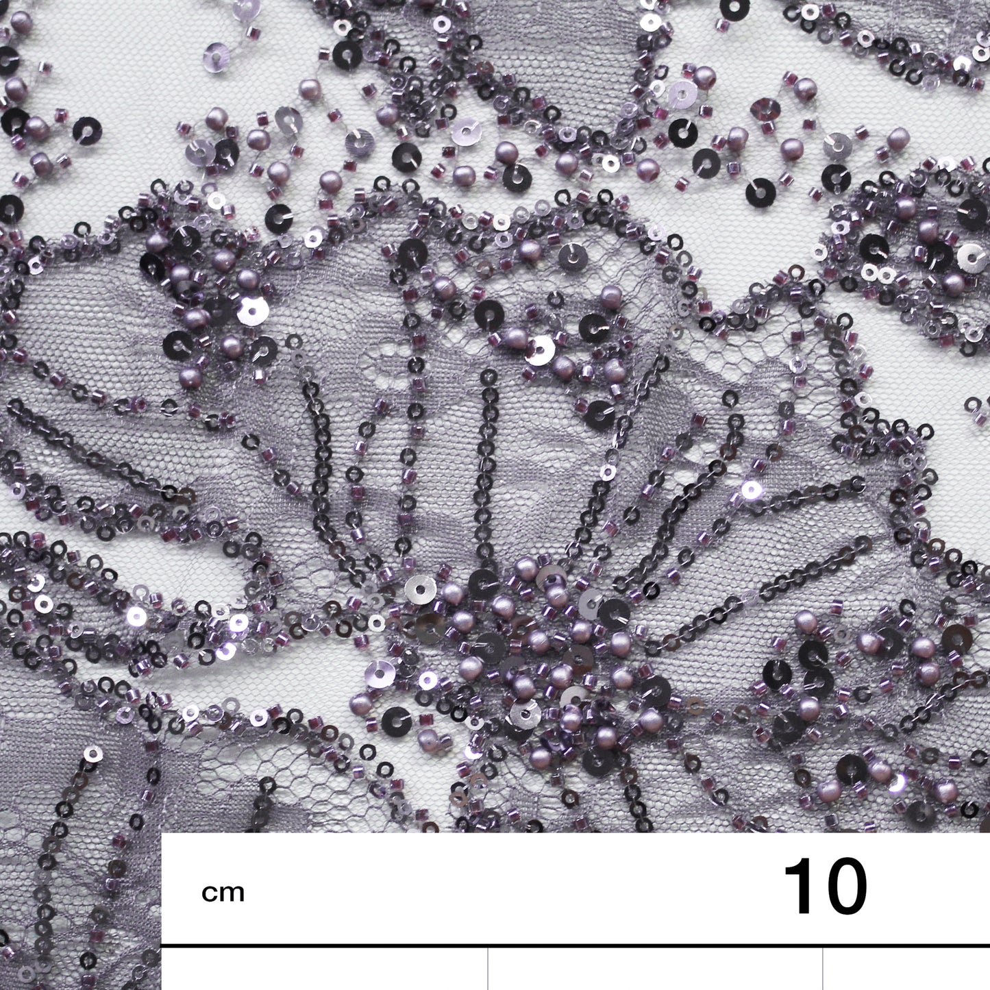 Tulle Alta Moda | Ricamato con Inserti in Pizzo, Perline, Corallini e Paillettes