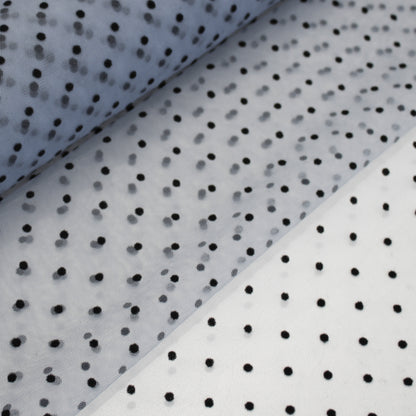 Tulle Flock Pois Piccoli