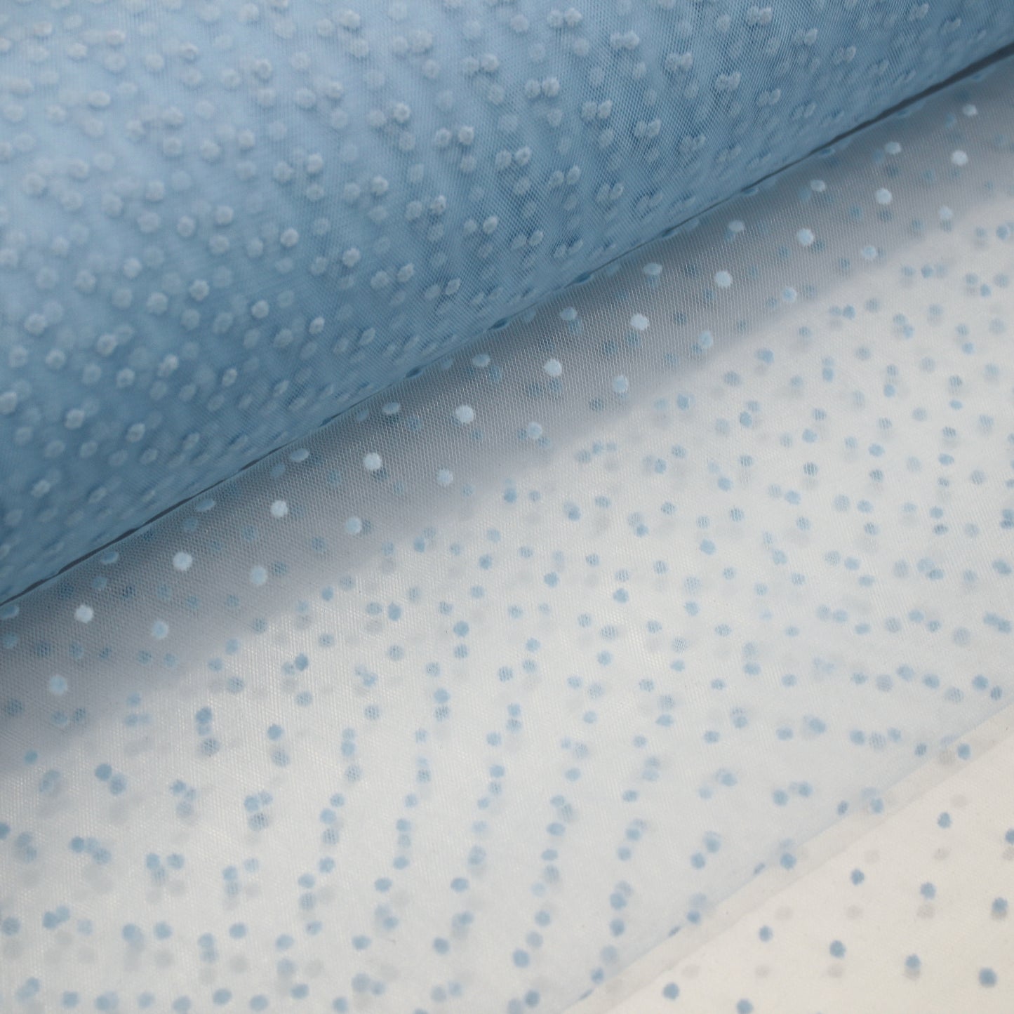 Tulle Flock Pois Piccoli