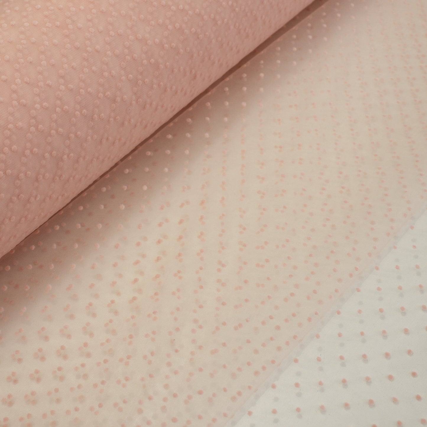 Tulle Flock Pois Piccoli