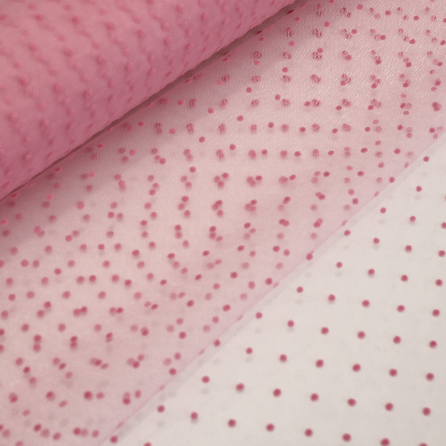 Tulle Flock Pois Piccoli