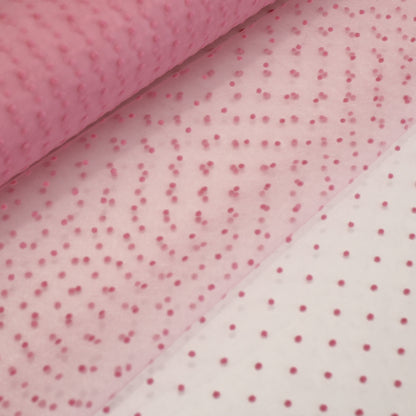 Tulle Flock Pois Piccoli