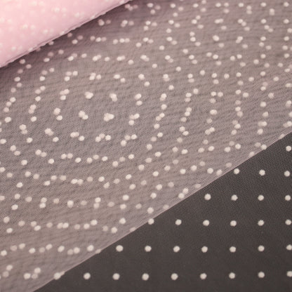 Tulle Flock Pois Piccoli