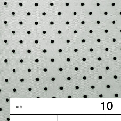 Tulle Flock Pois Piccoli