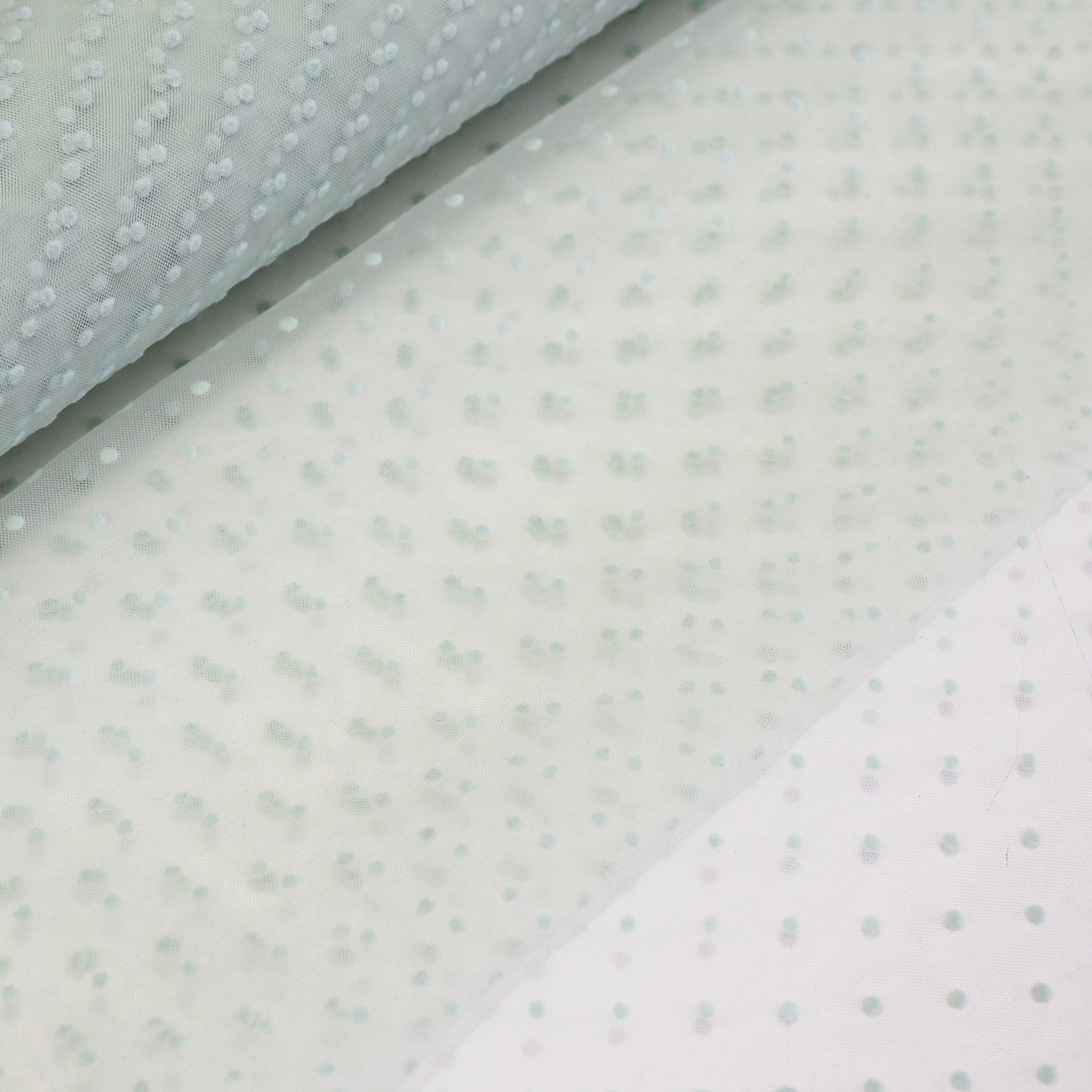 Tulle Flock Pois Piccoli