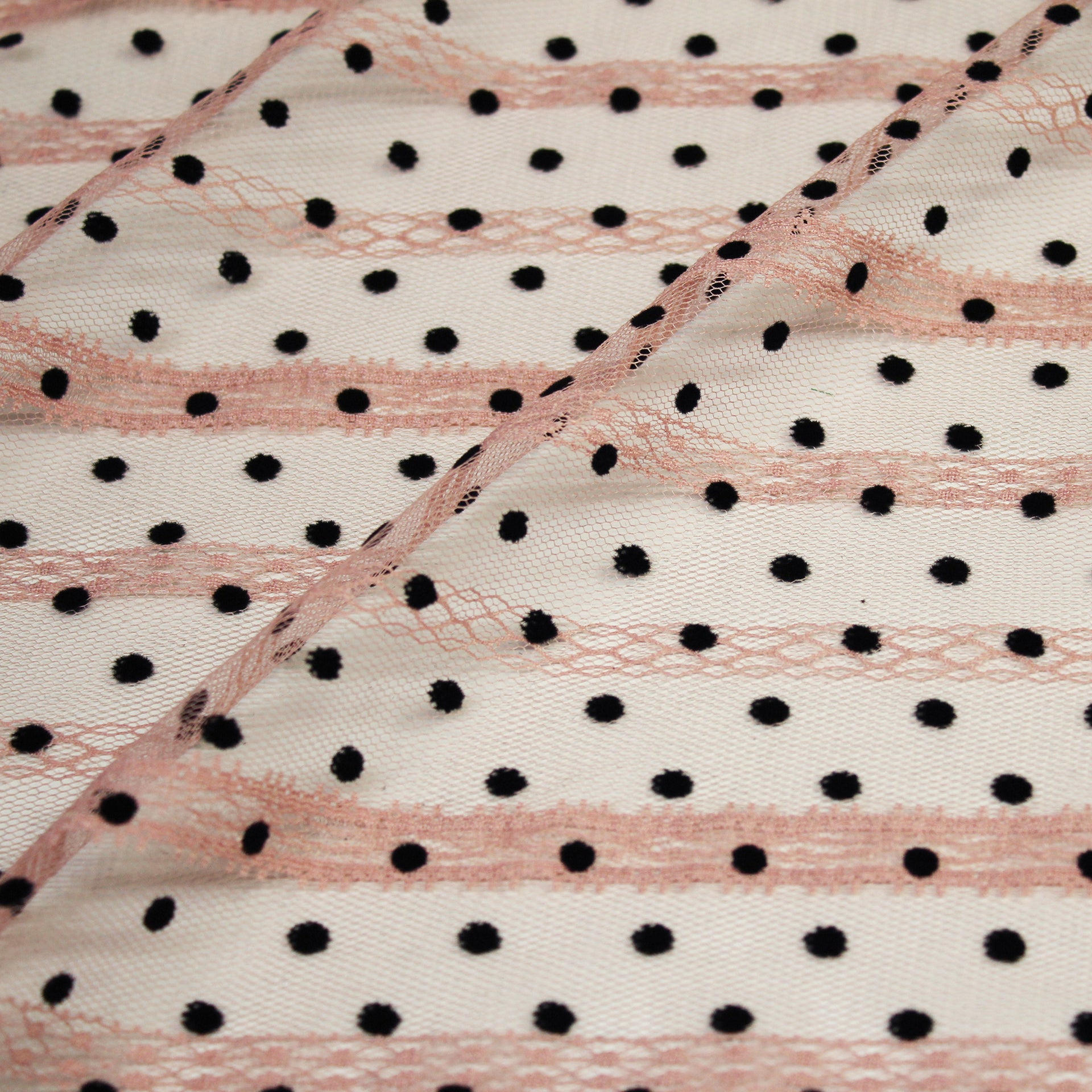 Rotolo Di Tulle Con Paillettes 15 Cm X 9 M - Rosa A Pois, Tessuto Rete Morbido Per Decorazioni Fai Da Te E Gonne Tutù