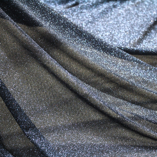 Tulle Glitter Tinta Unita