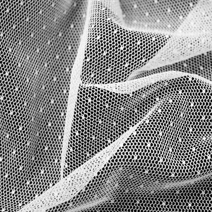 Tulle Alta Moda | Tessuto a Pois Piccoli in Trama (Point d'Esprit)
