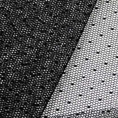 Tulle Alta Moda | Tessuto a Pois Piccoli in Trama (Point d'Esprit)