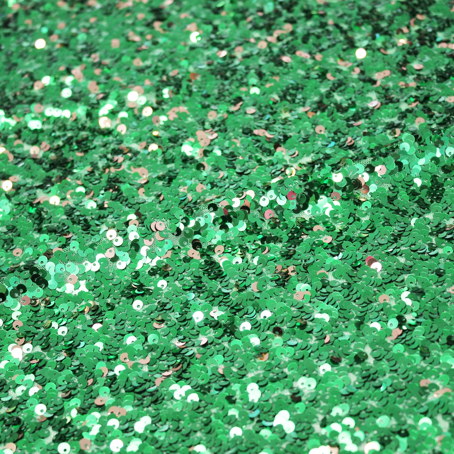 Glossy Sequin Embroidered Tulle with Full Coverage