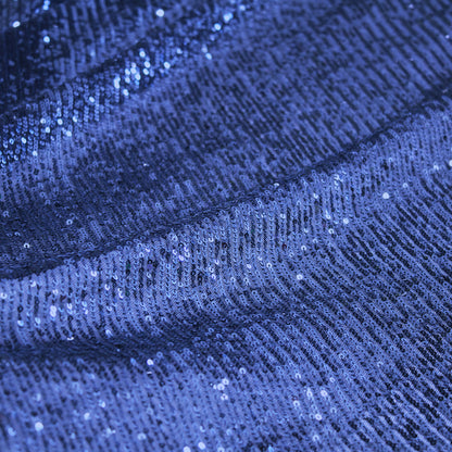 Embroidered Tulle with Tonal Sequins in Full Field