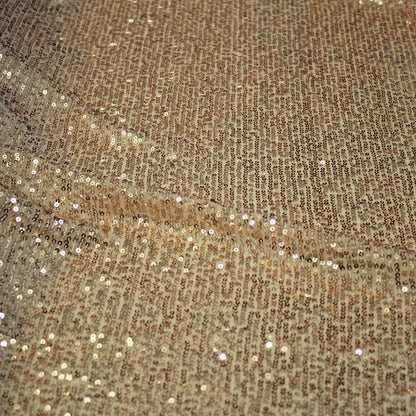 Embroidered Tulle with Tonal Sequins in Full Field