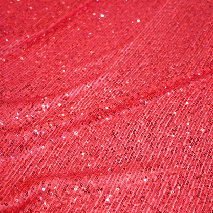 Embroidered Tulle with Tonal Sequins in Full Field