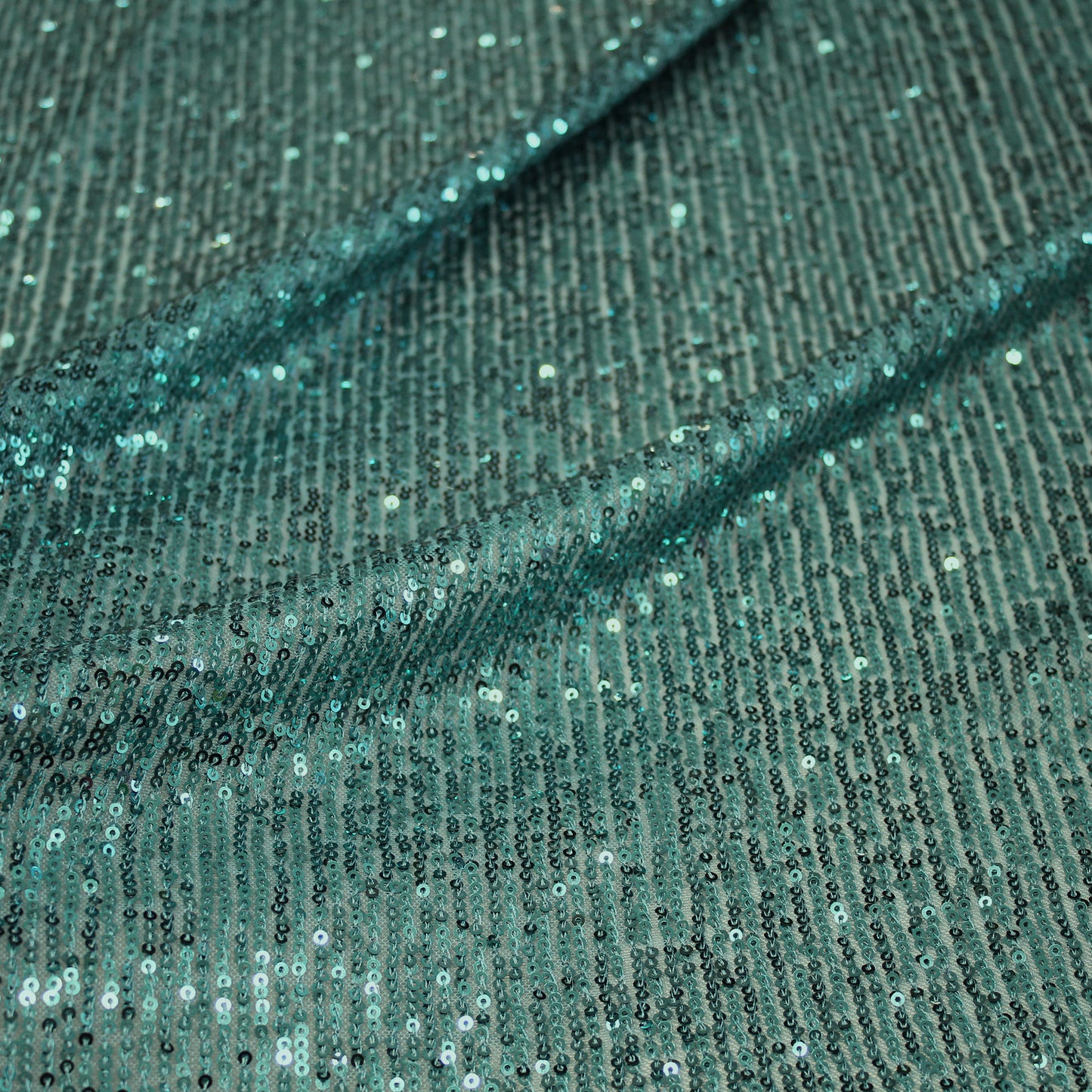 Embroidered Tulle with Tonal Sequins in Full Field
