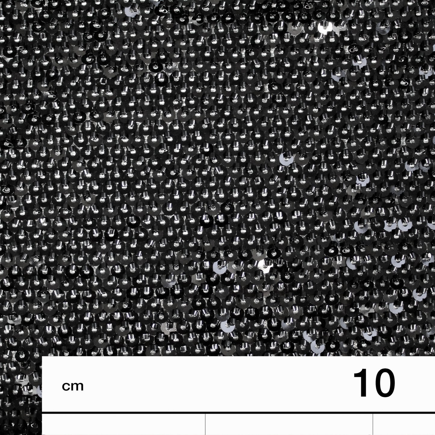 Tulle Tinta Unita Ricamato con Paillettes e Coralli a Campo Pieno